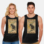 Fly Me To The Moon Tarot-Unisex-Basic-Tank-Thiago Correa