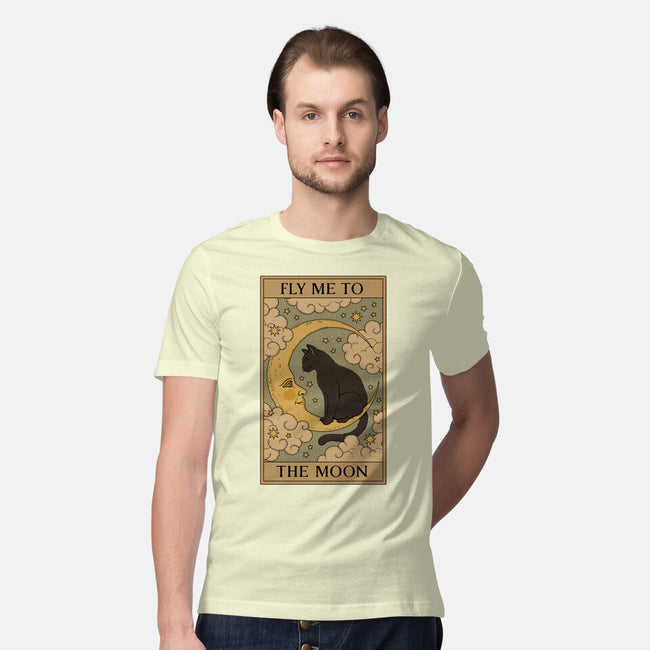 Fly Me To The Moon Tarot-Mens-Premium-Tee-Thiago Correa