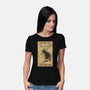 Fly Me To The Moon Tarot-Womens-Basic-Tee-Thiago Correa