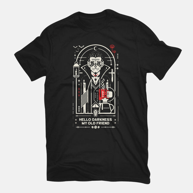 Hello Coffee My Old Friend-Youth-Basic-Tee-BadBox