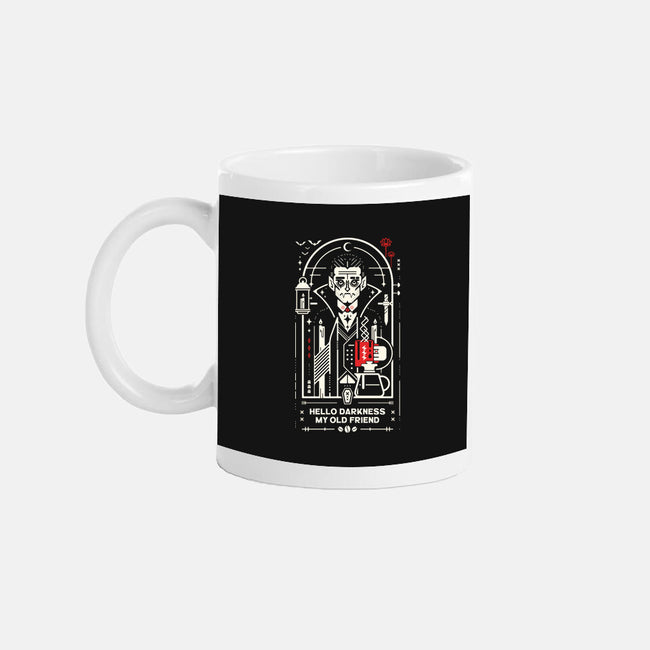 Hello Coffee My Old Friend-None-Mug-Drinkware-BadBox