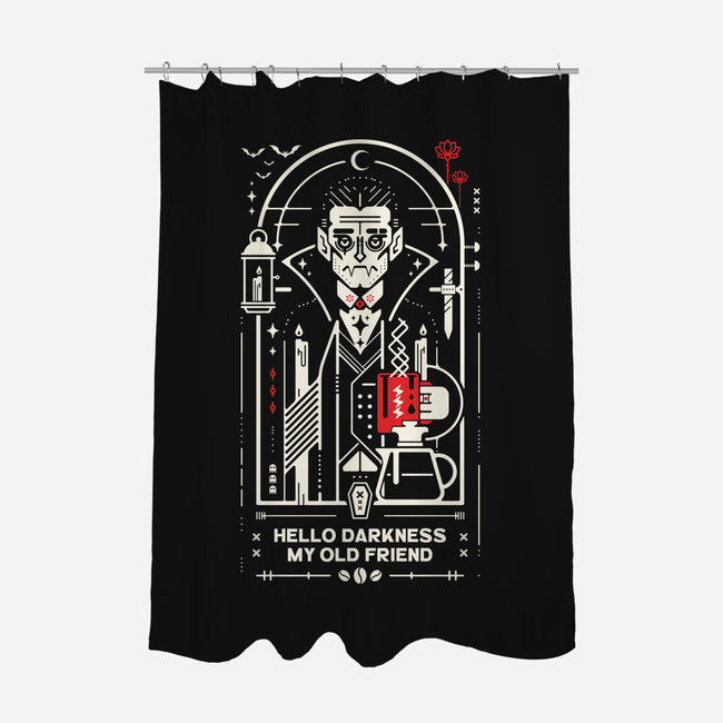 Hello Coffee My Old Friend-None-Polyester-Shower Curtain-BadBox