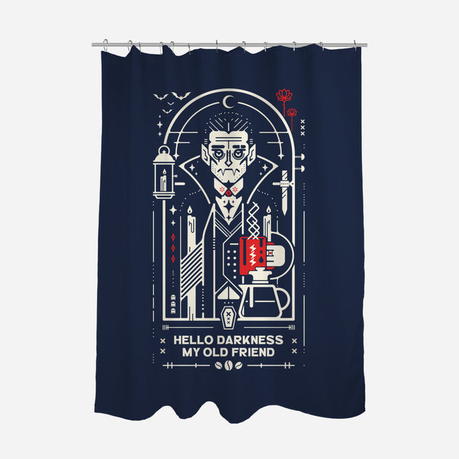 Hello Coffee My Old Friend-None-Polyester-Shower Curtain-BadBox
