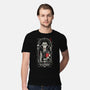 Hello Coffee My Old Friend-Mens-Premium-Tee-BadBox