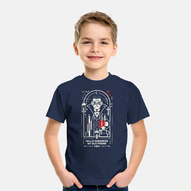 Hello Coffee My Old Friend-Youth-Basic-Tee-BadBox