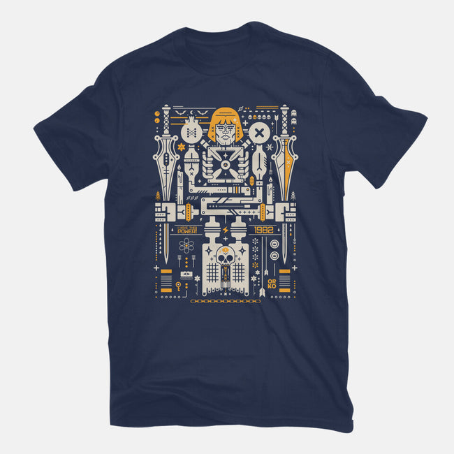 By The Power Of Coolness-Mens-Basic-Tee-BadBox