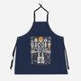 By The Power Of Coolness-Unisex-Kitchen-Apron-BadBox
