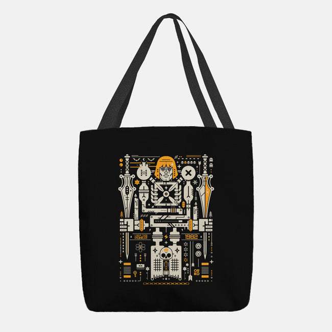 By The Power Of Coolness-None-Basic Tote-Bag-BadBox