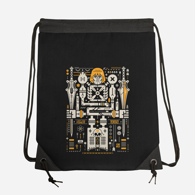 By The Power Of Coolness-None-Drawstring-Bag-BadBox