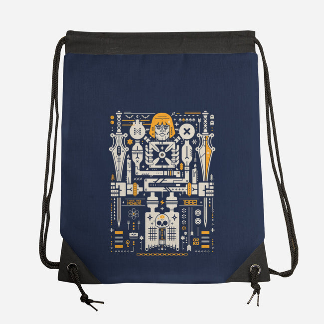 By The Power Of Coolness-None-Drawstring-Bag-BadBox