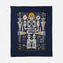By The Power Of Coolness-None-Fleece-Blanket-BadBox