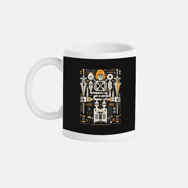 By The Power Of Coolness-None-Mug-Drinkware-BadBox