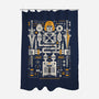 By The Power Of Coolness-None-Polyester-Shower Curtain-BadBox