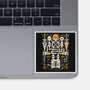 By The Power Of Coolness-None-Glossy-Sticker-BadBox