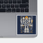 By The Power Of Coolness-None-Glossy-Sticker-BadBox
