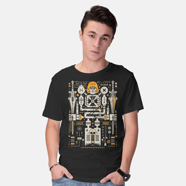 By The Power Of Coolness-Mens-Basic-Tee-BadBox