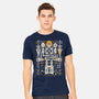 By The Power Of Coolness-Mens-Heavyweight-Tee-BadBox