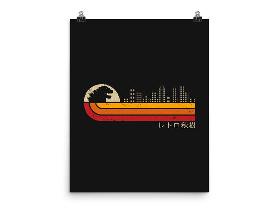 Retro Kaiju City