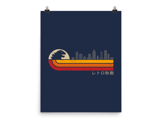 Retro Kaiju City