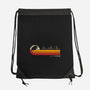 Retro Kaiju City-None-Drawstring-Bag-erion_designs