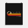 Retro Kaiju City-None-Matte-Poster-erion_designs