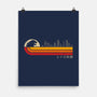 Retro Kaiju City-None-Matte-Poster-erion_designs