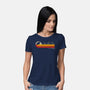 Retro Kaiju City-Womens-Basic-Tee-erion_designs