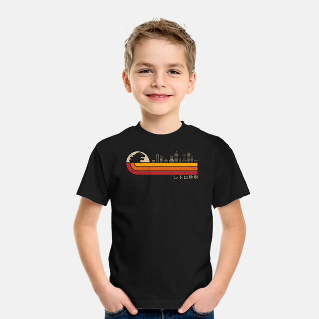 Retro Kaiju City-Youth-Basic-Tee-erion_designs
