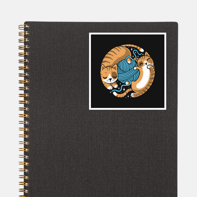 Purrfect Kitty Circle-None-Glossy-Sticker-erion_designs