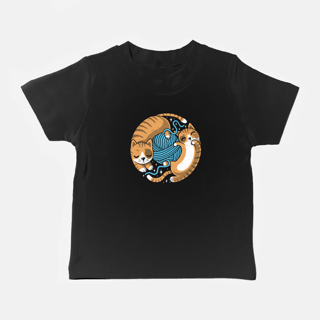Purrfect Kitty Circle-Baby-Basic-Tee-erion_designs
