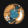 Purrfect Kitty Circle-None-Adjustable Tote-Bag-erion_designs