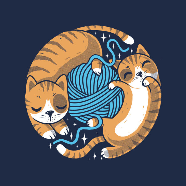 Purrfect Kitty Circle-Womens-V-Neck-Tee-erion_designs