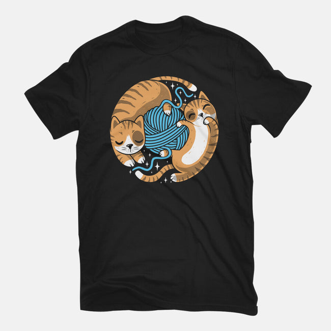 Purrfect Kitty Circle-Womens-Basic-Tee-erion_designs