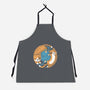 Purrfect Kitty Circle-Unisex-Kitchen-Apron-erion_designs