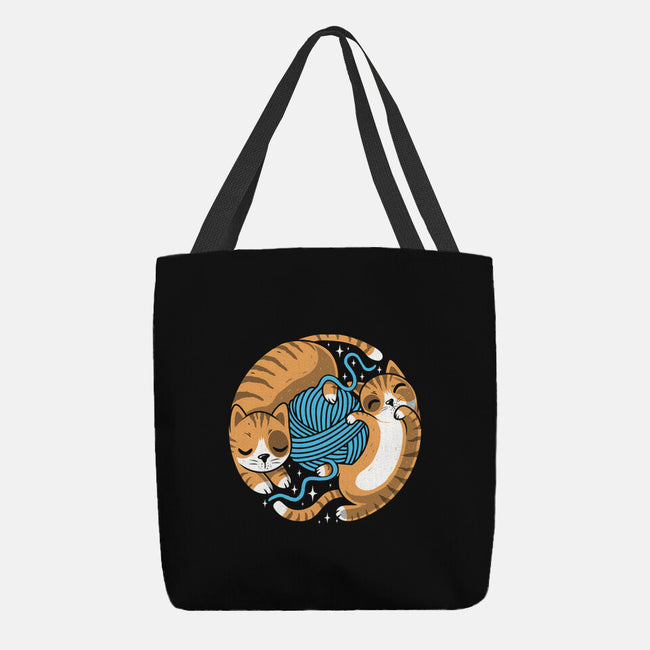 Purrfect Kitty Circle-None-Basic Tote-Bag-erion_designs