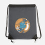 Purrfect Kitty Circle-None-Drawstring-Bag-erion_designs