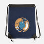 Purrfect Kitty Circle-None-Drawstring-Bag-erion_designs