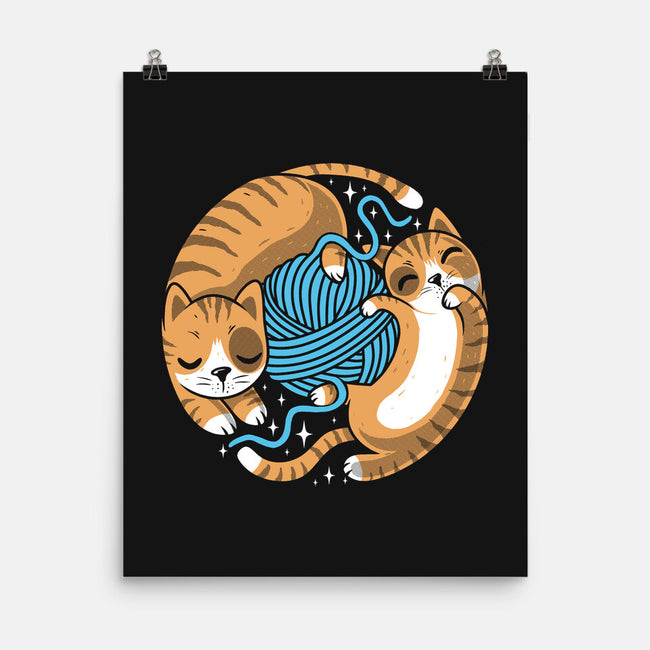 Purrfect Kitty Circle-None-Matte-Poster-erion_designs