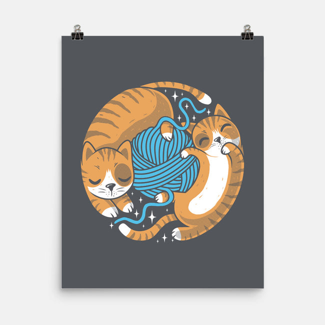 Purrfect Kitty Circle-None-Matte-Poster-erion_designs