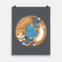 Purrfect Kitty Circle-None-Matte-Poster-erion_designs