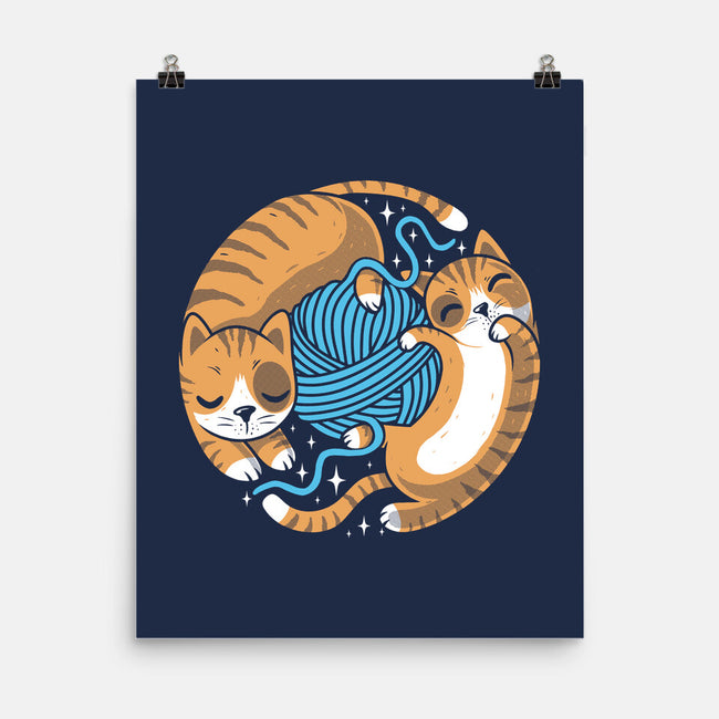 Purrfect Kitty Circle-None-Matte-Poster-erion_designs