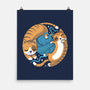 Purrfect Kitty Circle-None-Matte-Poster-erion_designs