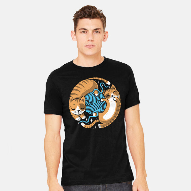 Purrfect Kitty Circle-Mens-Heavyweight-Tee-erion_designs