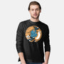 Purrfect Kitty Circle-Mens-Long Sleeved-Tee-erion_designs