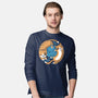 Purrfect Kitty Circle-Mens-Long Sleeved-Tee-erion_designs