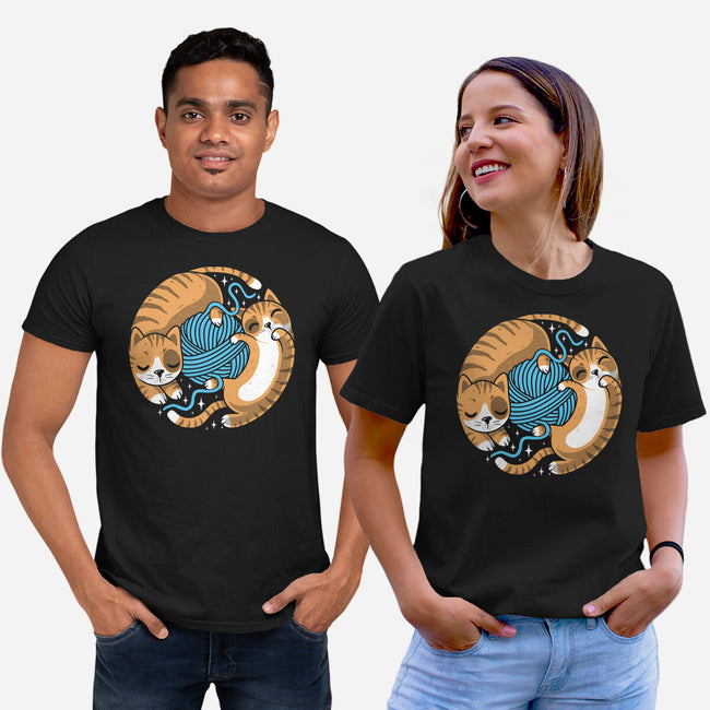 Purrfect Kitty Circle-Unisex-Basic-Tee-erion_designs