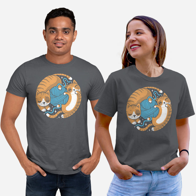 Purrfect Kitty Circle-Unisex-Basic-Tee-erion_designs