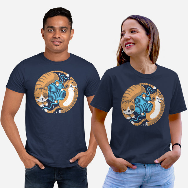 Purrfect Kitty Circle-Unisex-Basic-Tee-erion_designs