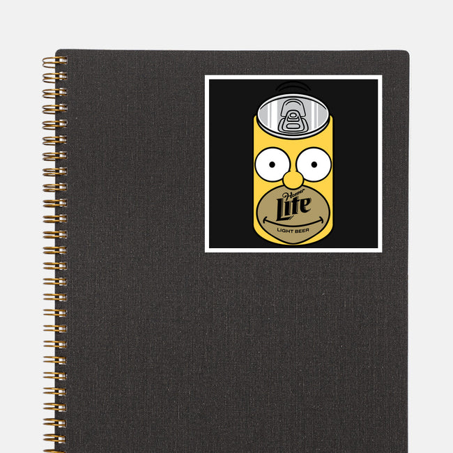 Homer Lite-None-Glossy-Sticker-imisko