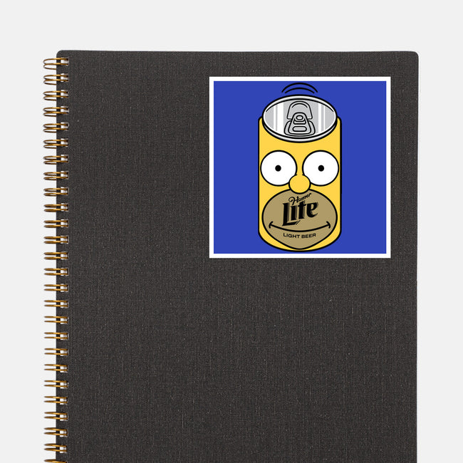 Homer Lite-None-Glossy-Sticker-imisko